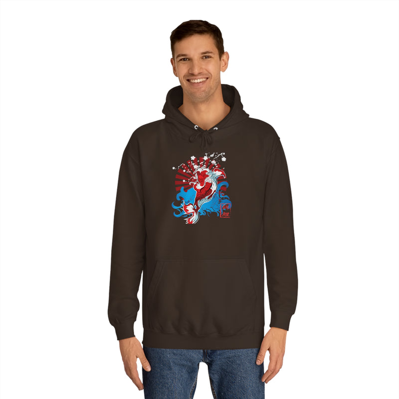 Azura Mermaid Design Unisex College Hoodie